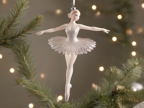 芭蕾舞女孩手工艺品摄影图片